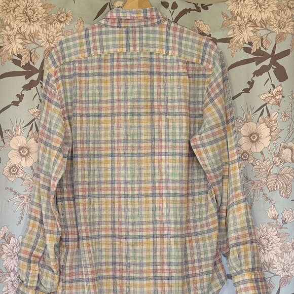 Jcrew Long-sleeved linen button down - Picture 3 of 4